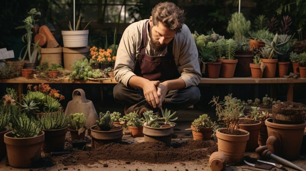 potting mix troubleshooting