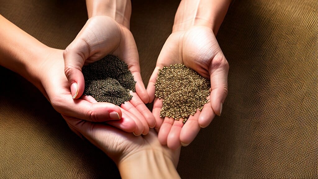 selecting high-quality seeds