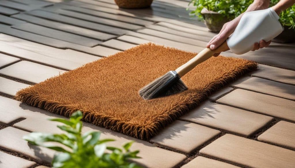 coir doormat