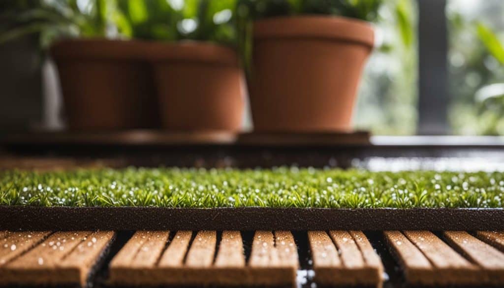 draining coir doormat image